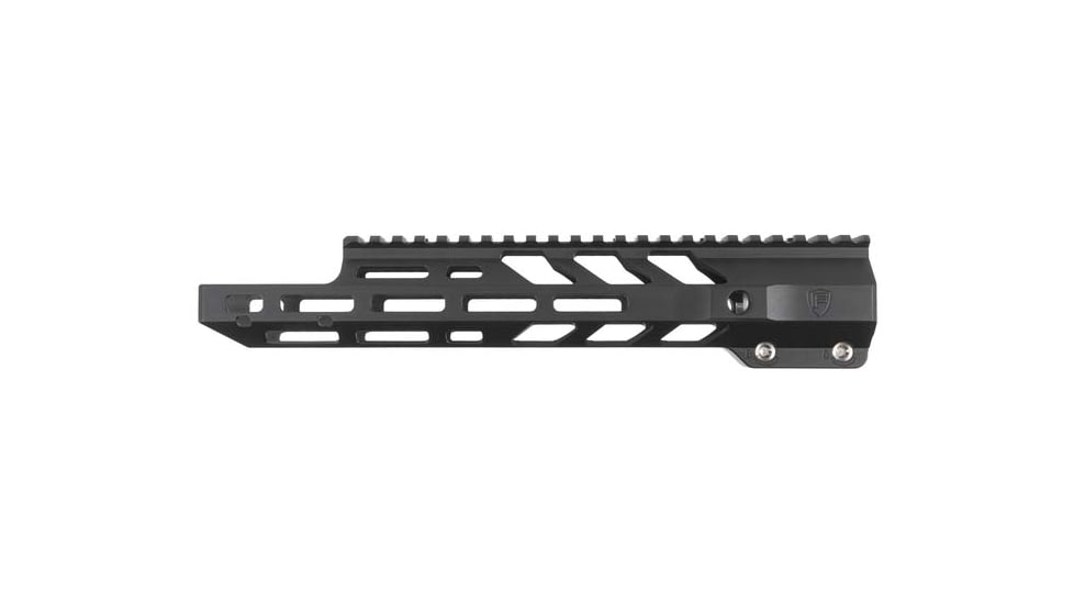 Fortis Manufacturing CaCamber AR15 M-Lock Rail System, 11.7in, Mid FSB Cutout, Black, 117-ML-FSB