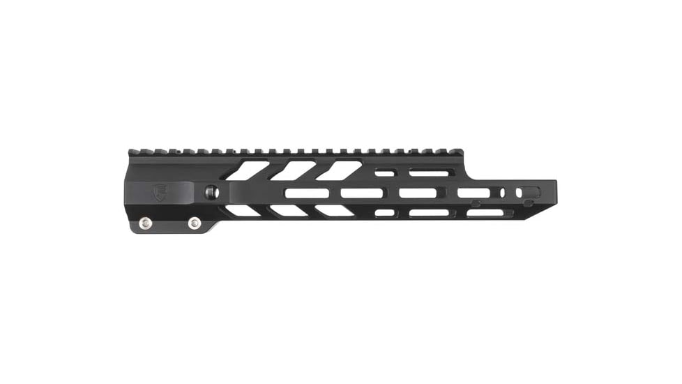 Fortis Manufacturing CaCamber AR15 M-Lock Rail System, 11.7in, Mid FSB Cutout, Black, 117-ML-FSB
