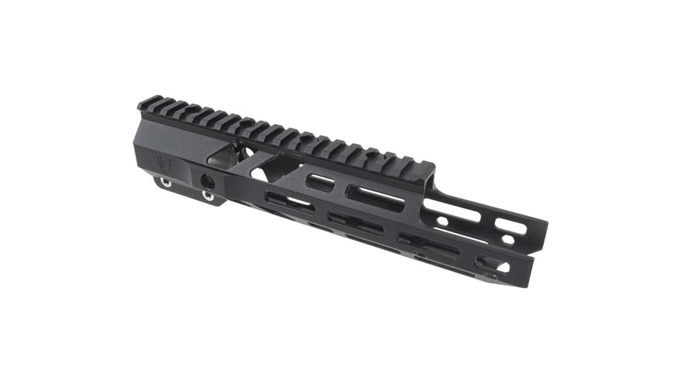 Fortis Manufacturing Camber AR15 M-Lock Rail System, 9.6in, Carbine FSB Cutout, Black, 096-ML-FSB