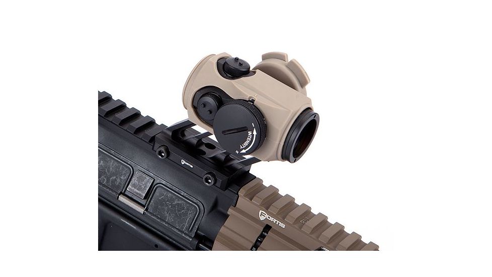 Fortis Manufacturing F1TM Optics Mount - Lower 1/3, Black F1-OPT-LOWER1/3