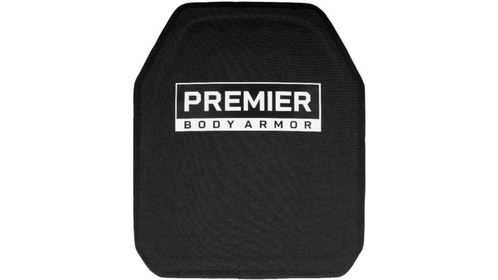 Fortis Manufacturing GT/RF2 Level III+ Armor Plate, Multi-Curve, 10x12in, Black, FOR-9503
