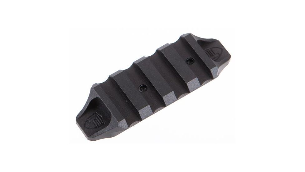 Fortis Manufacturing Keymod Accessory Rail - 4 in Slot, Black KM-PIC1913-4 SLOT