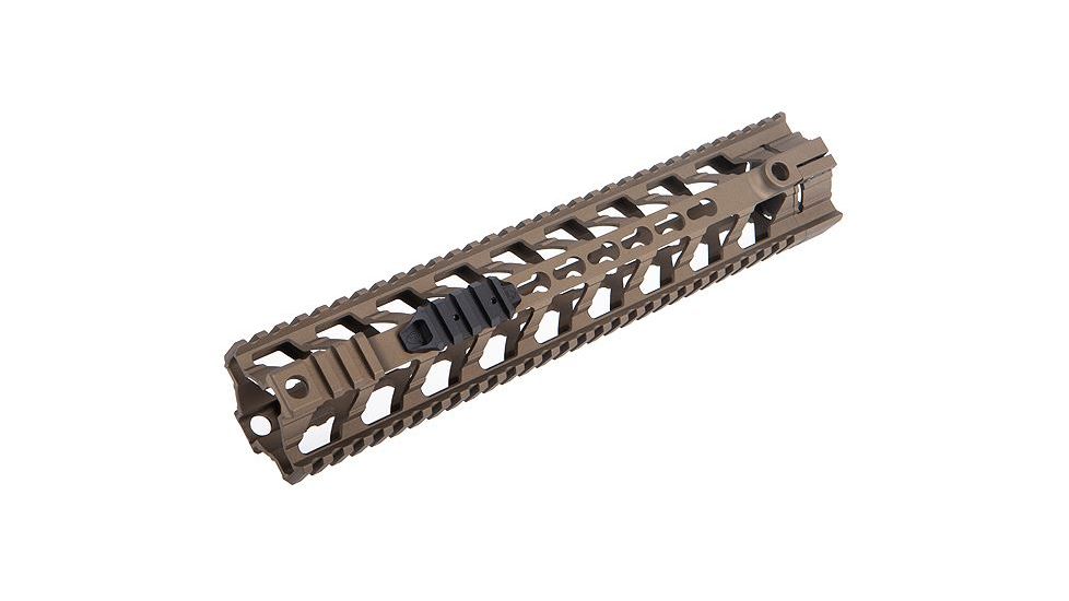 Fortis Manufacturing Keymod Accessory Rail - 4 in Slot, Black KM-PIC1913-4 SLOT