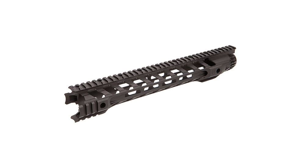 Fortis Manufacturing Night Rail Free Float Rail System, 14 in -MLOK, Black NTR-14-MLOK