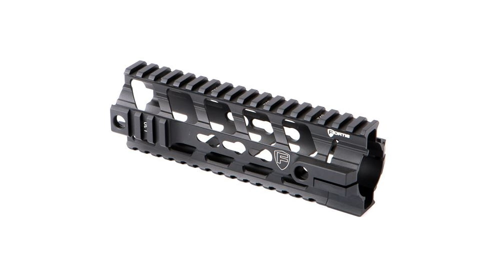 Fortis Manufacturing REV Free Float Rail System, 7 in, Black REV-7