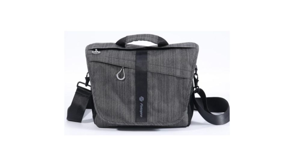 Fotopro Vespa Messenger Bag, Charcoal Grey Vespa Messenger