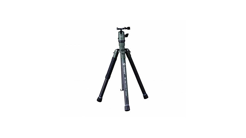 Fotopro X-Aircross Mini Aluminium Tripod Kit, Green, X-Aircross1AlumMiniGreen