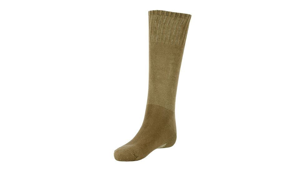Fox Outdoor Cotton Cushion Sole Sock - Coyote L Sz. 10-13 CS-88 L