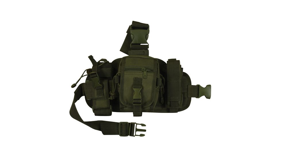 Fox Outdoor GP Drop Leg System, Olive Drab, 58-290
