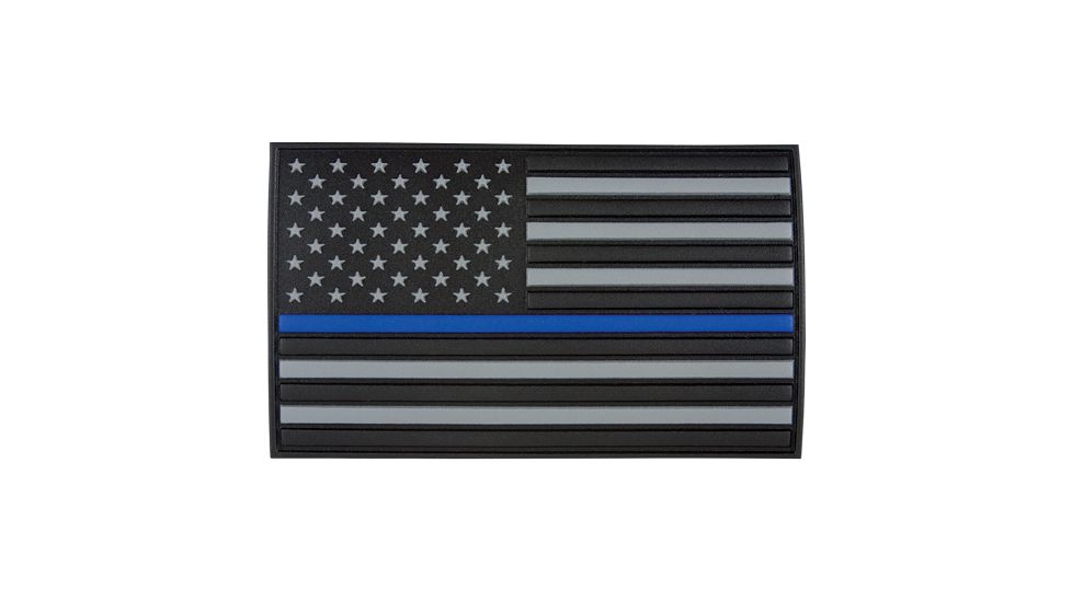 Fox Outdoor Police Memorial Flag Pvc Patch 84P-4822