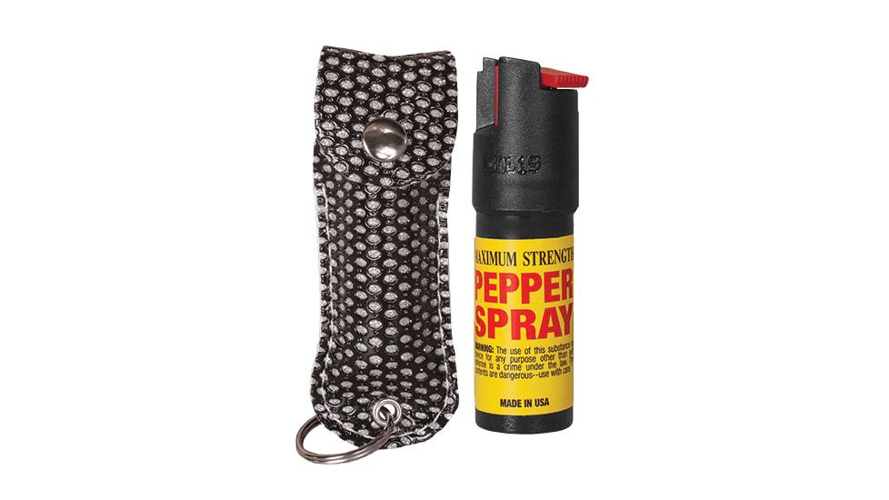 Sabre Self-Defense Pepper Spray, Black Bling, 12-276