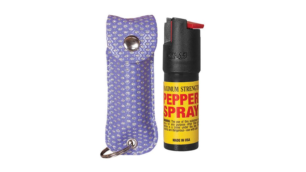Sabre Self-Defense Pepper Spray, Purple Bling, 12-278