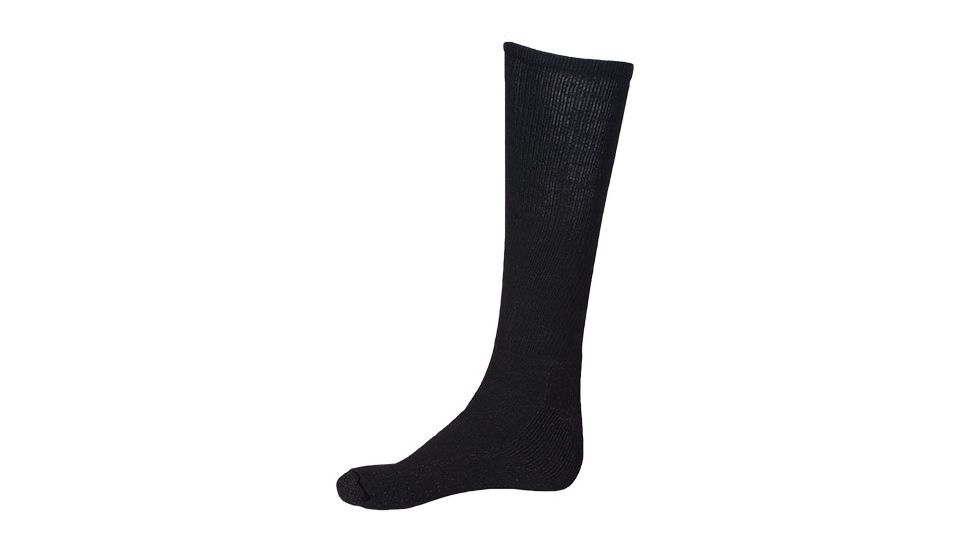 Fox Outdoor Silver Enhanced Sock, Black, Medium, TS-31 M