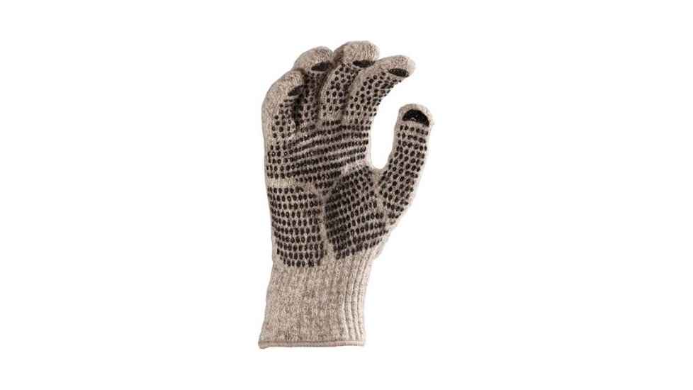 Fox River Gripper Gloves, Brown Tweed, Medium 527847
