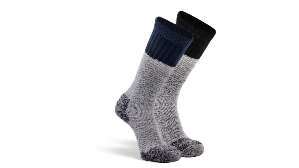 Fox River Mens Wick Dry Outlander Heavyweight Mid-Calf Boot &amp; Field Sock - 2 Pack B7AFA317, Large, Assorted, 196863