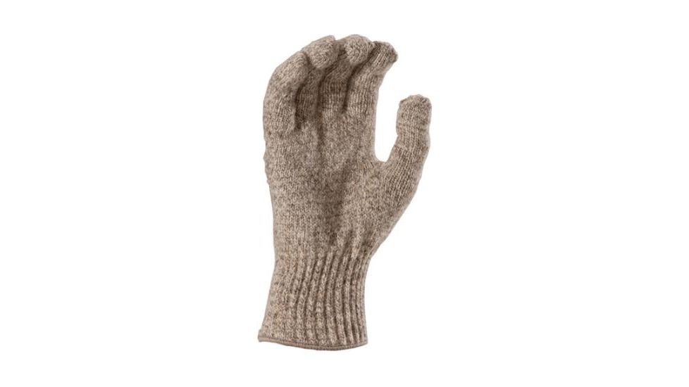 Fox River Mid-Weight Ragg Glove, Brown Tweed, Small 527840