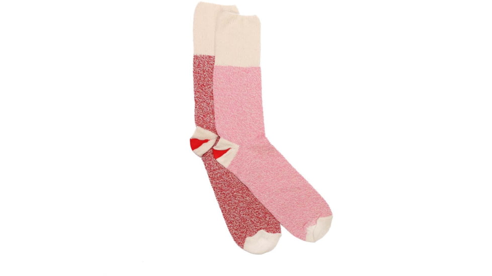 Fox River Original Rockford Red Heel Lightweight Crew Crafting Sock - Mens, Red Assorted, Large, 100302