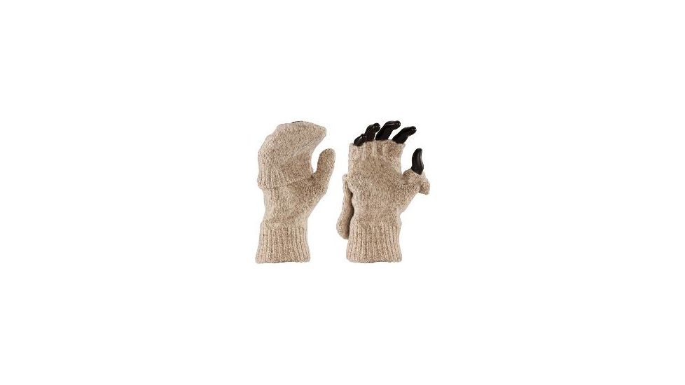 Fox River Wool Glomitten, Brown Tweed, Medium 527853