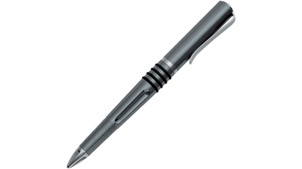 Fox Tactical Pen Gray, 6 overall, 09FXMTD23