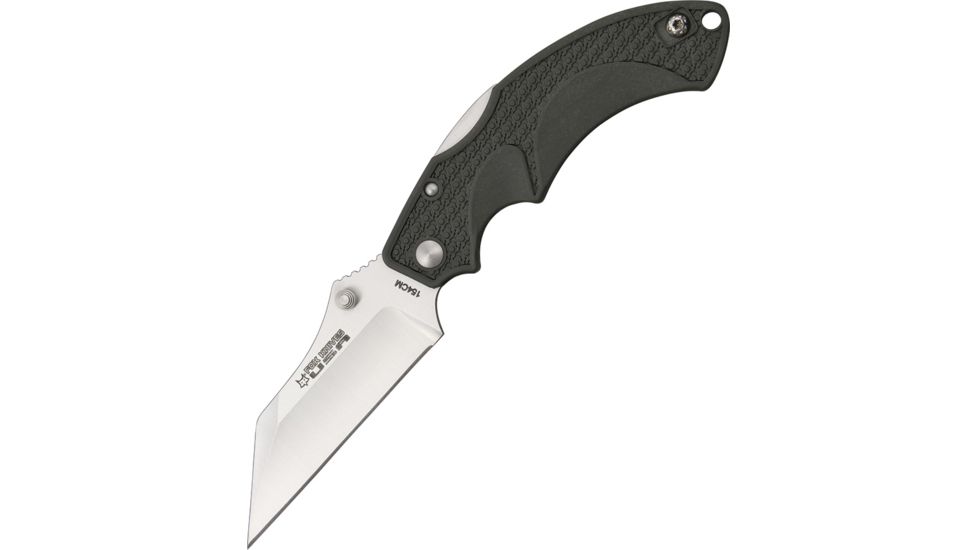 Fox USA Drago Folding Knife,4.625in closed,Wharncliff Blade,Textured Gray Frn Handle FOXDRGWCGR