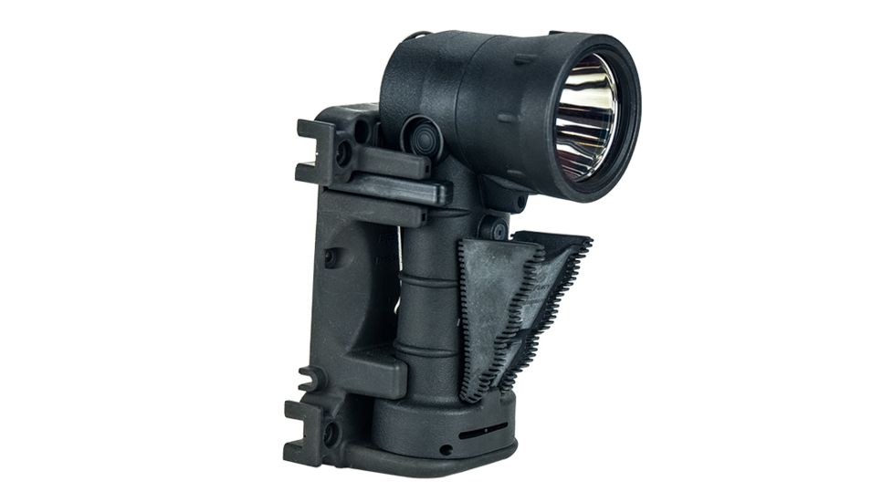 FoxFury Breakthrough BT2 4AA Rechargeable Right Angle LED Spotlight,200 Lumens,Black 380-BT2-BL-RECH