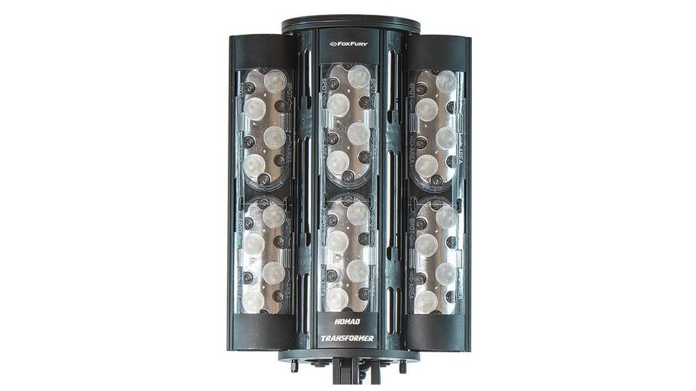 FoxFury Nomad Transformer Portable 360 Degree Scene Light,16,000 Lumens,Black 200-1200