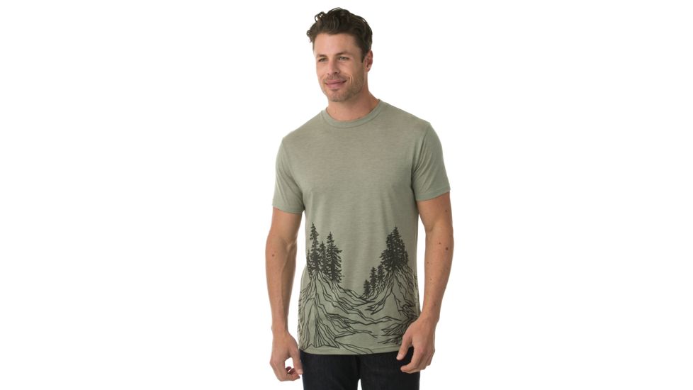 Foxglove Tri-blend T-shirt, Mens, Seagrass, XXL