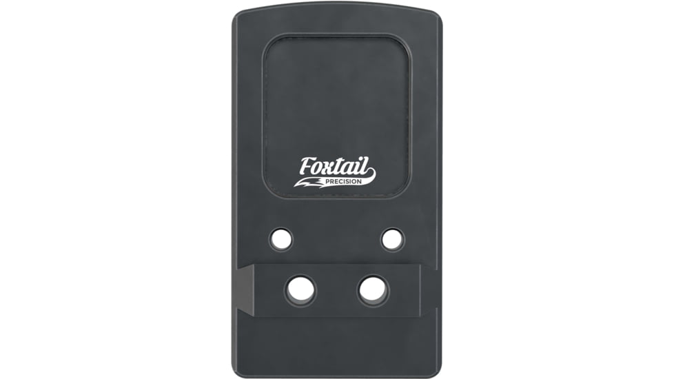 Foxtail Precision Optics mounting adapter for non-MOS Glock, Burris FastFire, Vortex Venom, Docter, , replaces rear sight, Black, 100-015