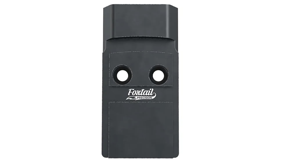 Foxtail Precision Red Dot Adapter Plate, CZ P10, RMR, Holosun 407c, 507c, 508c 508t, Black, 100-004