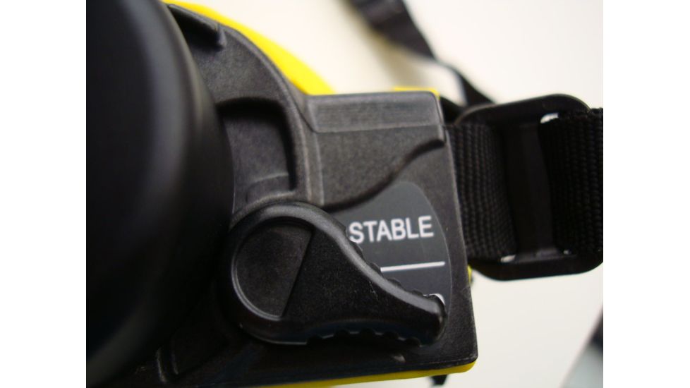 Fraser Optics Fraser S250 Stabilized Binocular, Black Body, Yellow, 18002-200-4-1