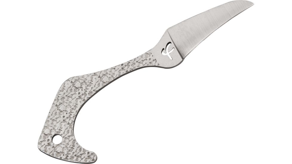 Fred Perrin Le Heron Fixed Blade Knife, 1.5in, Crackle Finish Handle FRDH