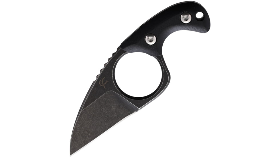 Fred Perrin Shorty Neck Knife Black
