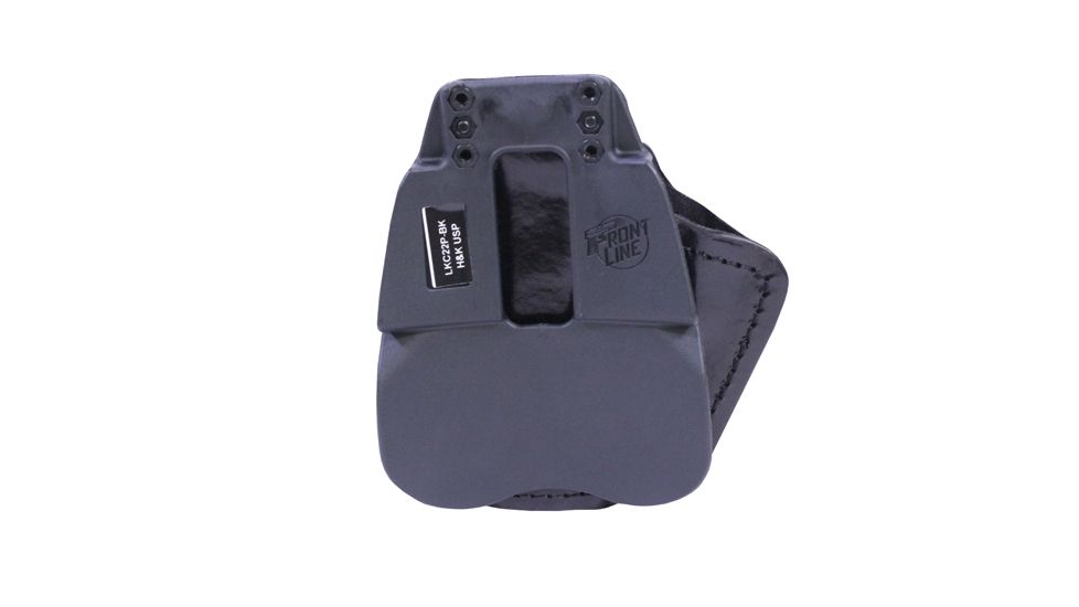 Front Line 3LayerL/K/S Pdl Hlstr HK USP Blk LKC22P-BK