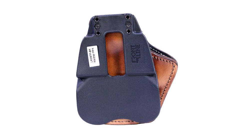 Front Line 3LayerL/K/S Pdl Hlstr Walther PPX Brwn LKC67P-BR