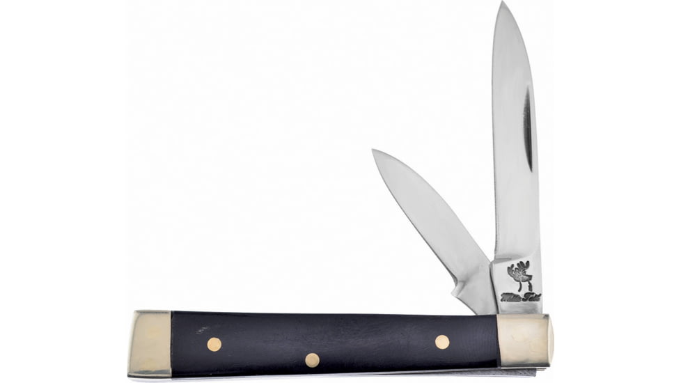 Frost Small Doctors Whitetail Cutlery Folding Knife, Buffalo horn handle, WT-974CBH