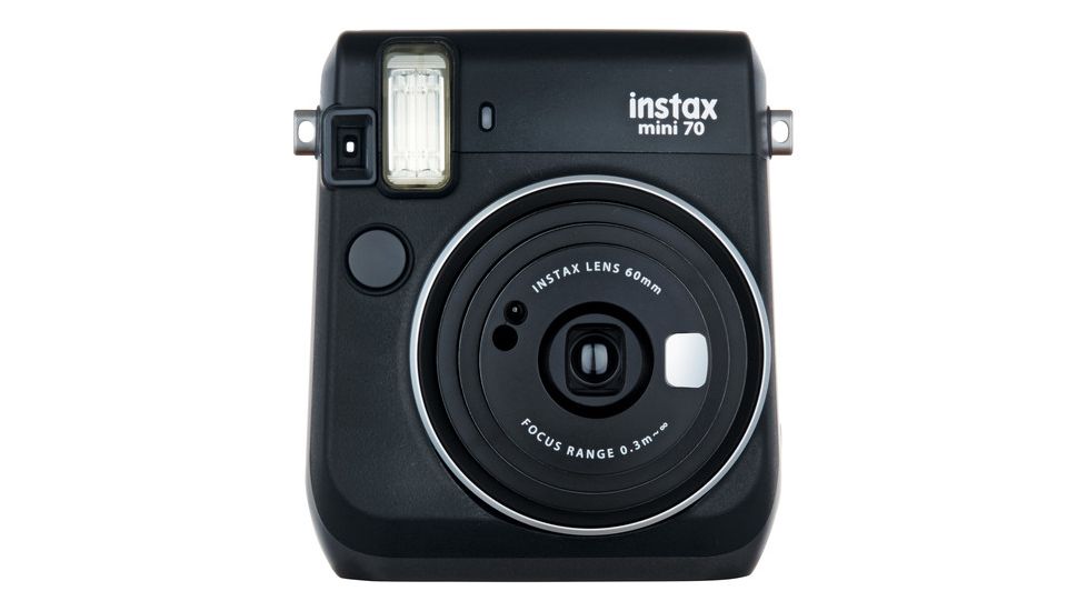 Fujifilm Mini 70 Film Camera, Midnight Black, Small, 16513906