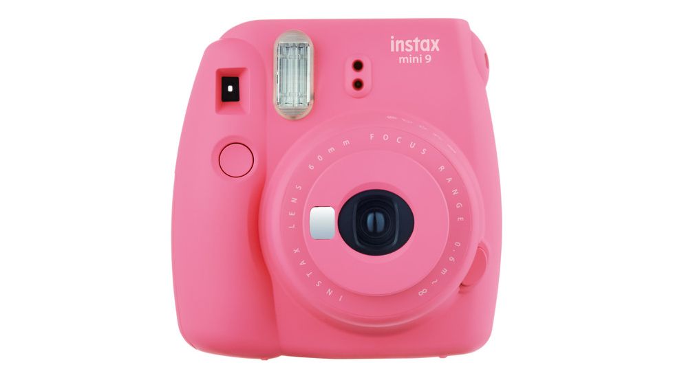 Fujifilm Mini 9 Film Camera, Flamingo Pink, Small, 16550631