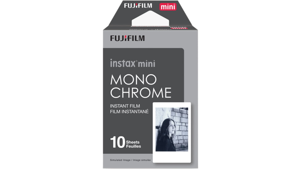 Fujifilm Mini Monochrome Film 10 Pack, Small, 16531960