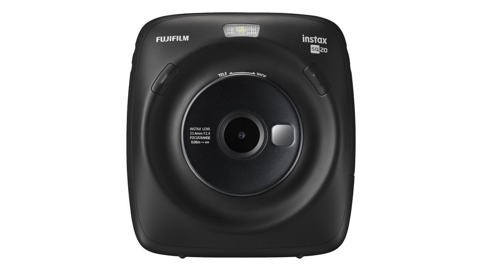 Fujifilm Square SQ20 Film Camera, Matte, Black, Small, 16603220