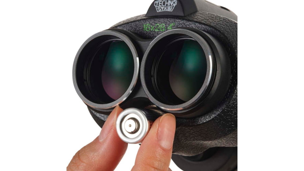 Fujinon Techno-Stabi TS Compact 16x28mm Stabilized Roof Prism Binoculars, Black, 151mm x 120mm x 74mm, 600022987