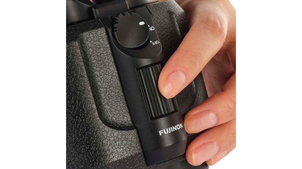 Fujinon Techno-Stabi TS Compact 16x28mm Stabilized Roof Prism Binoculars, Black, 151mm x 120mm x 74mm, 600022987