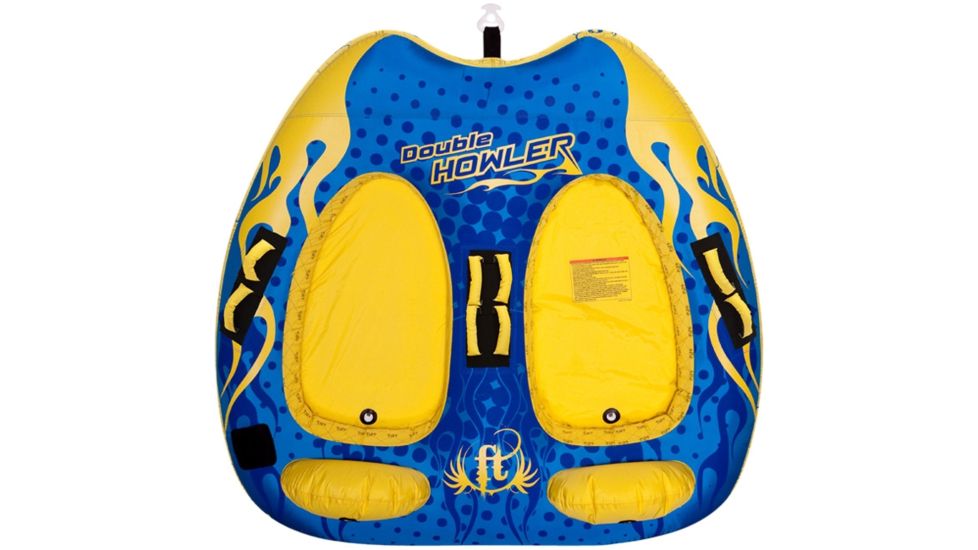 Full Throttle Double Howler Water Tube, 82" X 115.5" Blue T202BLU99