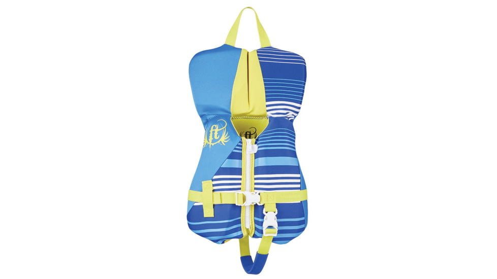 Full Throttle Hinged Rapid-Dry Flex-Back Vest - Blue/Yellow, Infant, 142200-500-000-19
