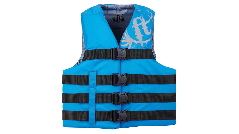 Full Throttle Nylon Water Sports Vest - 2Xl/4Xl, Blue, 2 x L/4 x L, 112200-500-080-19