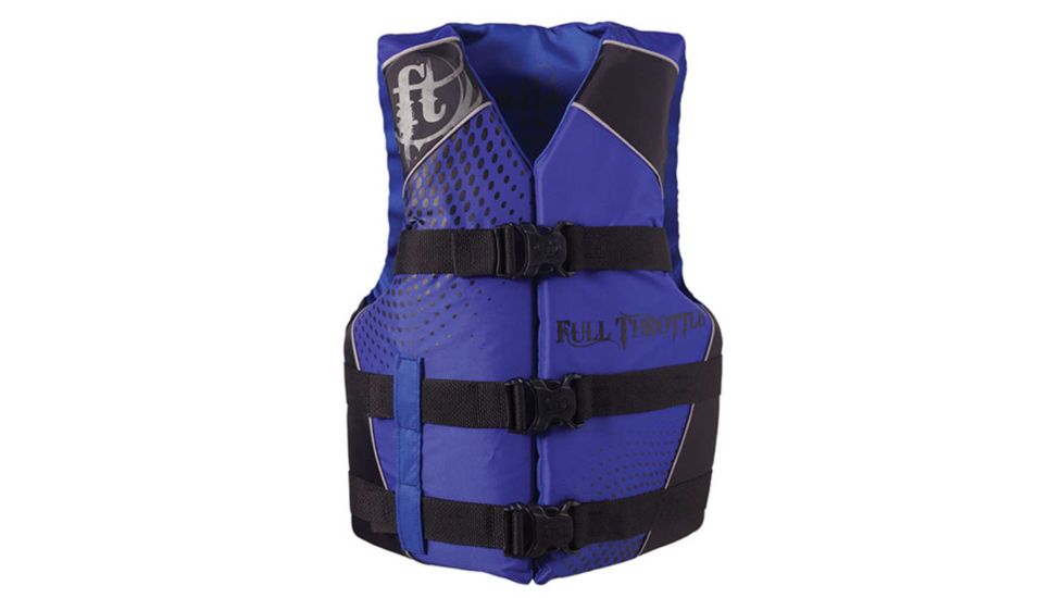 Full Throttle Teen Nylon Water Sports Vest, Blue FUL11220050001014