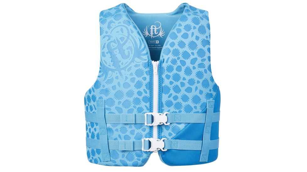 Full Throttle Youth Rapid-Dry Vest, Blue, 142100-501-002-19