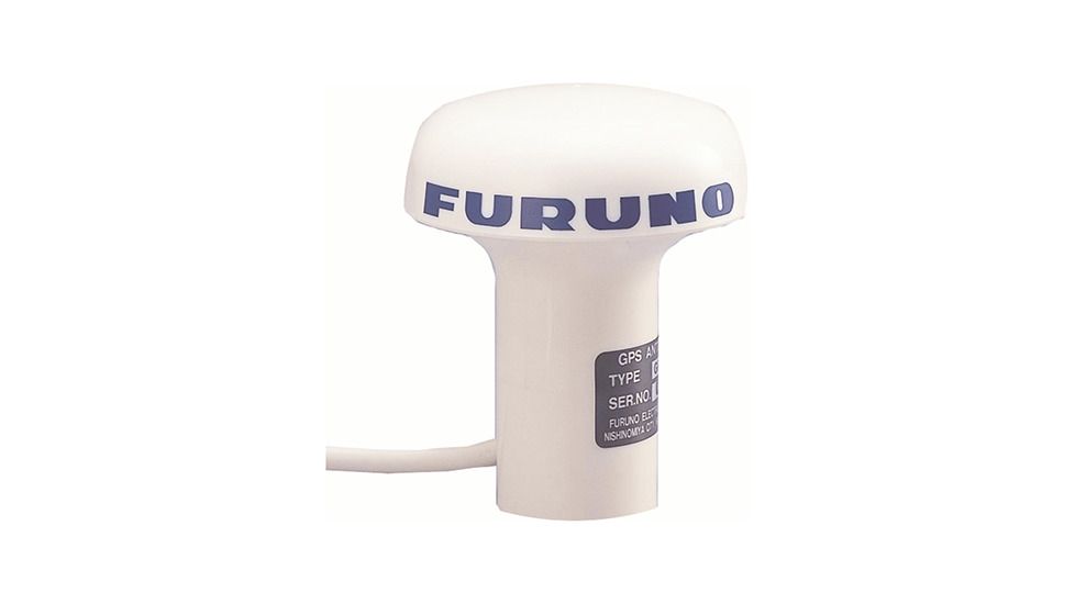 Furuno Passive GPS Antenna w/ 10m Cable, White FUR-GPA017