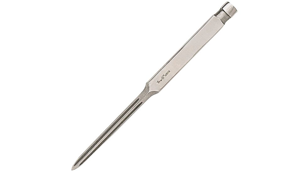 Fury Three Angle Knife, Stainless Handle, Plain, w/Sheath FP60009