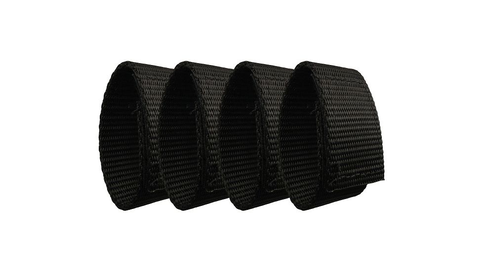 Fusion Belt Keeper, set of 4, Black, 1in, BA-BK-8188-18-4