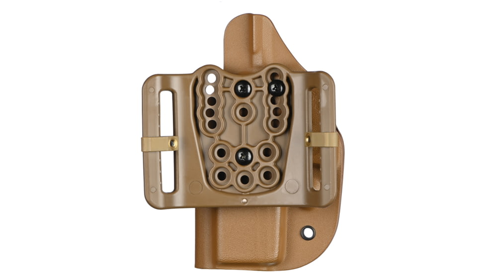 G-Code OSH OWB Holster, Glock 19 Gen 3/Glock 19 Gen 4/Glock 19 Gen 2/Glock 19 Gen 1, Right Hand, Tan, OSH-001-RH-RMR-GCA16-TN